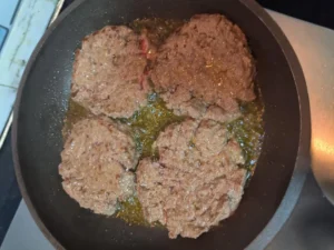 Pan-Seared Beef Patties