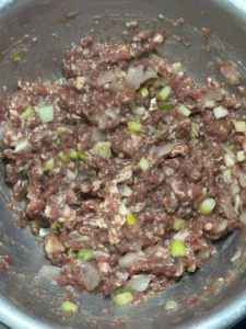 Oven-Baked Beef Shaobing with Egg