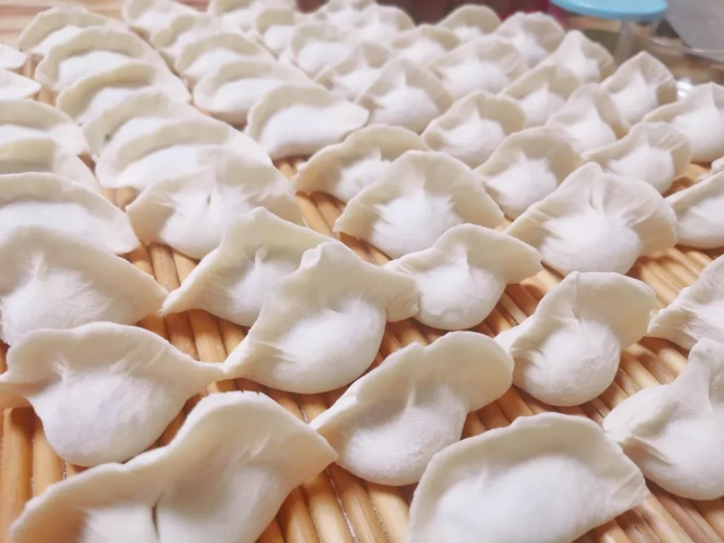Pork and Celery Dumplings