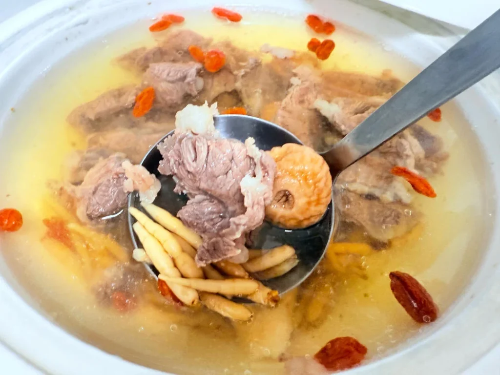 Nourishing Pseudostellaria Root and Beef Soup