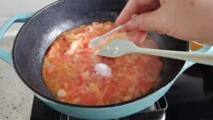 Tomato Velvety Pork Soup