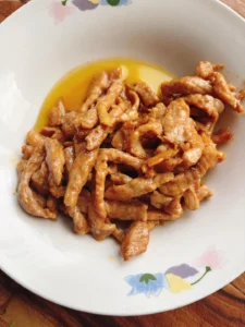 Stir-fried Pork with Chili Peppers