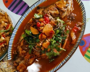 Braised Mandarin Fish