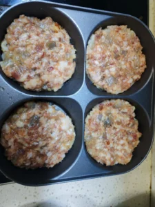 Breakfast Patties – Pork Belly & Shrimp Cakes