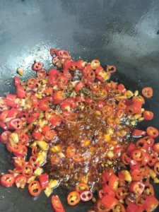 Spicy Stir-fried Squid