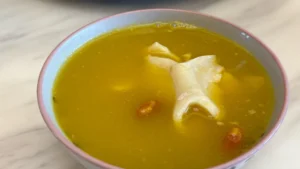 Ultimate Comfort: Golden Pumpkin Fish Maw Chicken Soup (No Bones!)