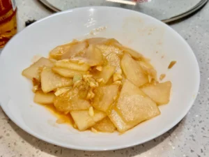 Garlic Stir-fried Winter Melon (Quick Dish)
