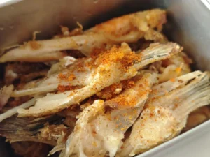 Pan-Seared Salmon Fins