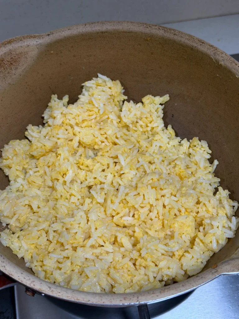 Spicy Salmon Fried Rice