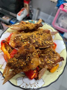Crispy Grilled Fish Belly