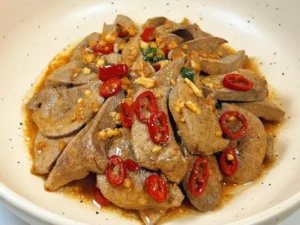 Blanched Pork Liver (Home-Style)