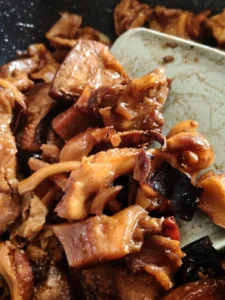 Braised Dried Cuttlefish with Pork Belly