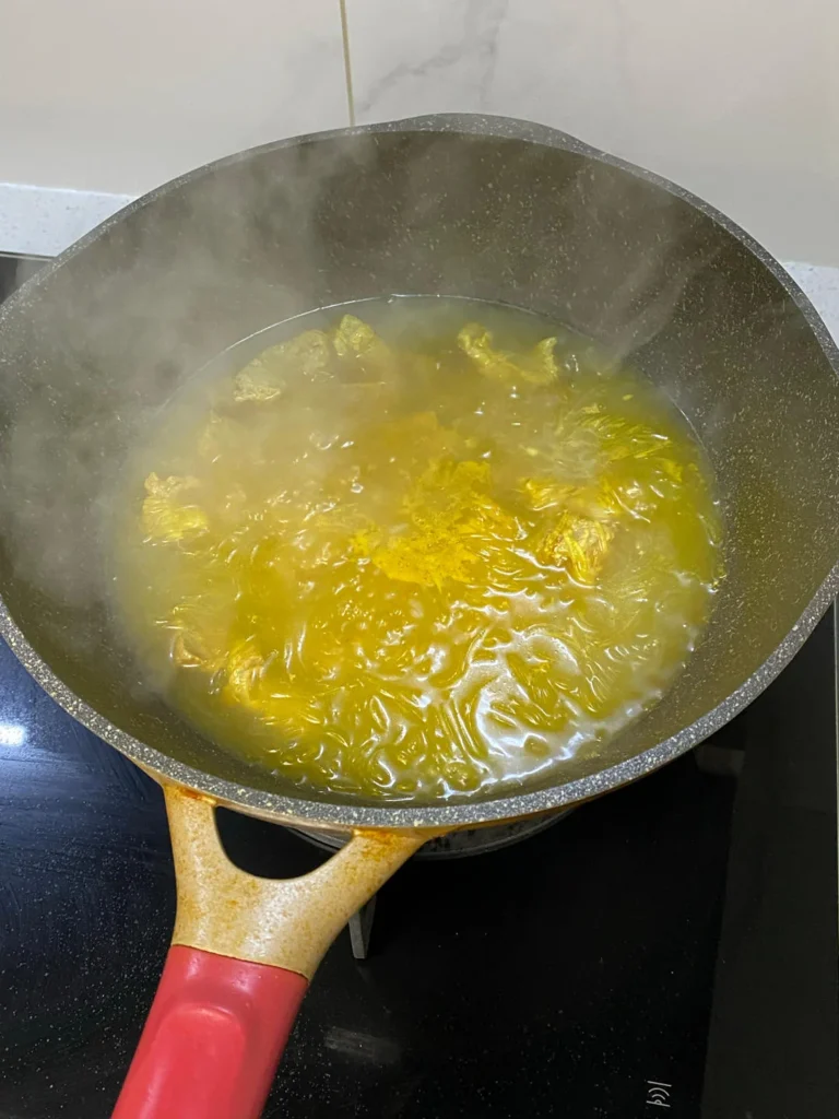 Curry Beef Glass Noodle Soup