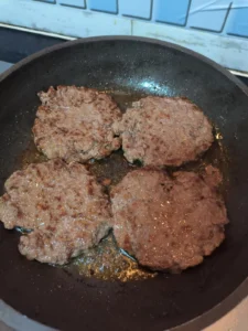 Pan-Seared Beef Patties