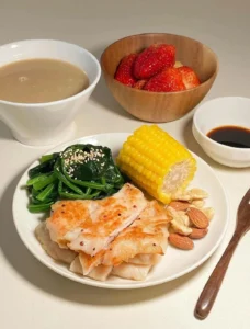 Healthy Low-Fat Breakfast Plates