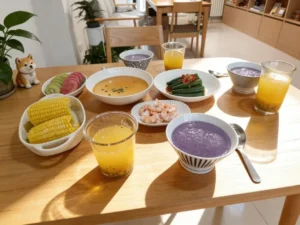 Breakfast Collection for Three — Morning Light