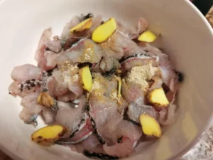 Stir-fried Snakehead Fish Fillets