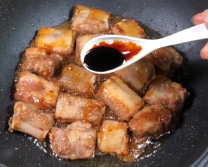 Preserved Plum Braised Pork Ribs