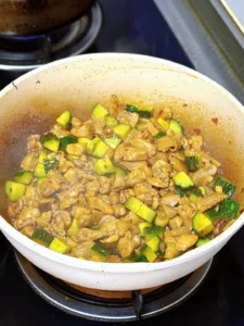 Tender Homestyle Stir-fried Chicken with Cucumber