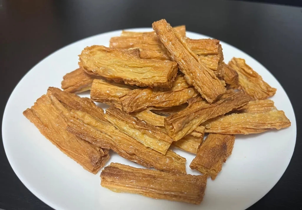 Braised Fish Belly with Fried Tofu Sticks