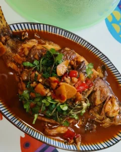 Braised Mandarin Fish