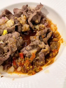 Chilled Beef Salad with Sanhua Tendon