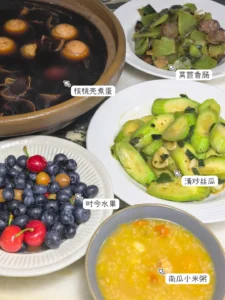 Breakfast Journal 1: Chicken, Fish, Meat, Eggs, Vegetables & Grains — A Little Bit of Everything