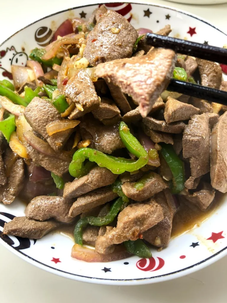 Quick Stir-fried Pork Liver