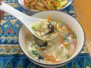 Cantonese-Style Shredded Fish Soup