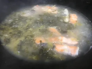 Sour Cabbage Fish with Salmon Head