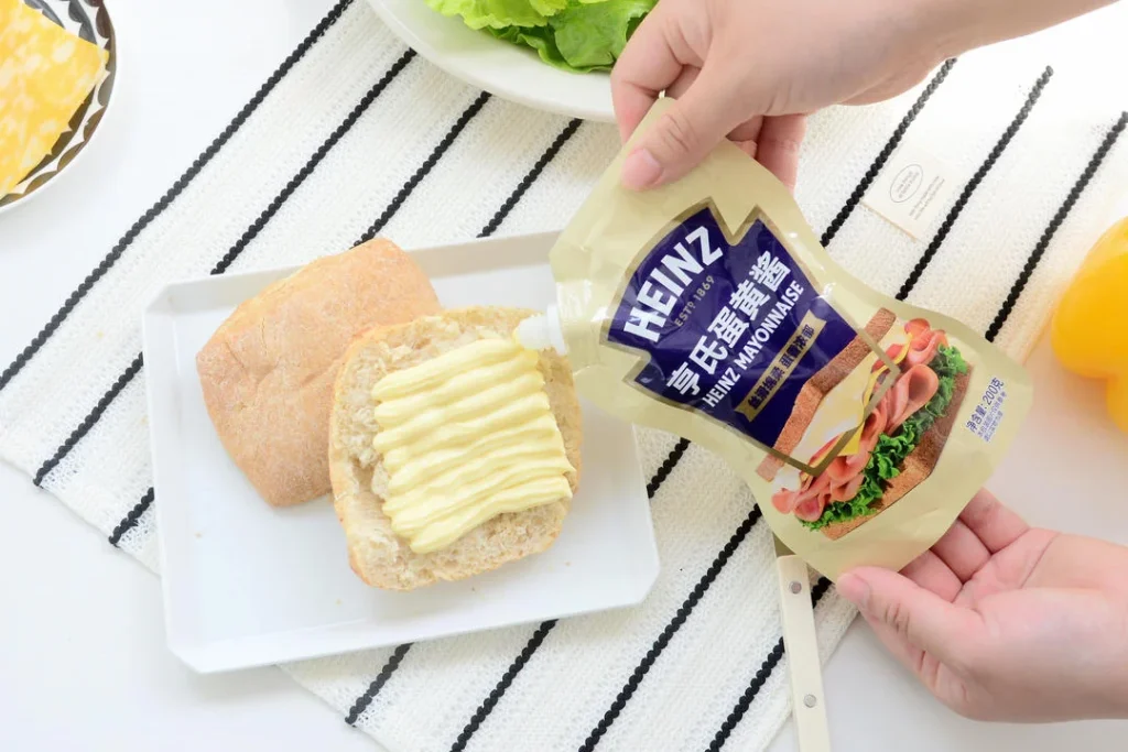 Low-Fat Quick Breakfast | Homemade Little Red Riding Hood Sandwich