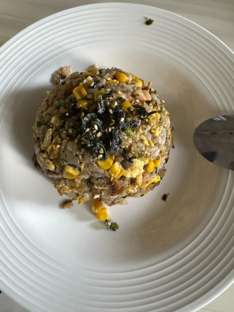 Chicken and Black Truffle Fried Rice — A Kid-Favorite