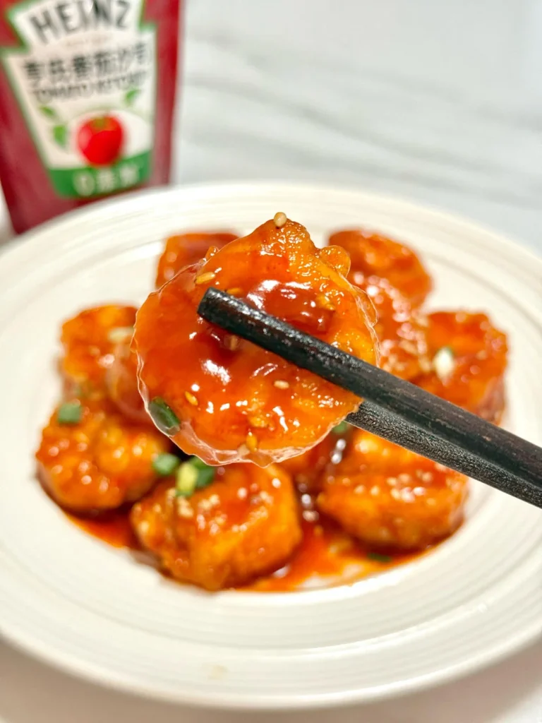 Super Quick Shrimp Balls in Tomato Sauce
