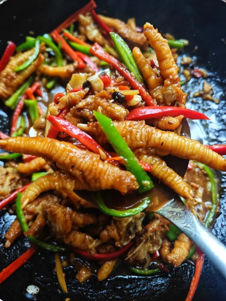 Spicy Stir-fried Chicken Feet — You Have to Try This!