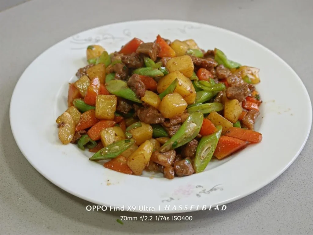 Stir-fried Beef with Potatoes