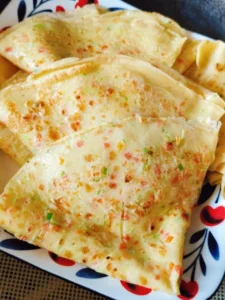 Quick Scallion Egg Pancake