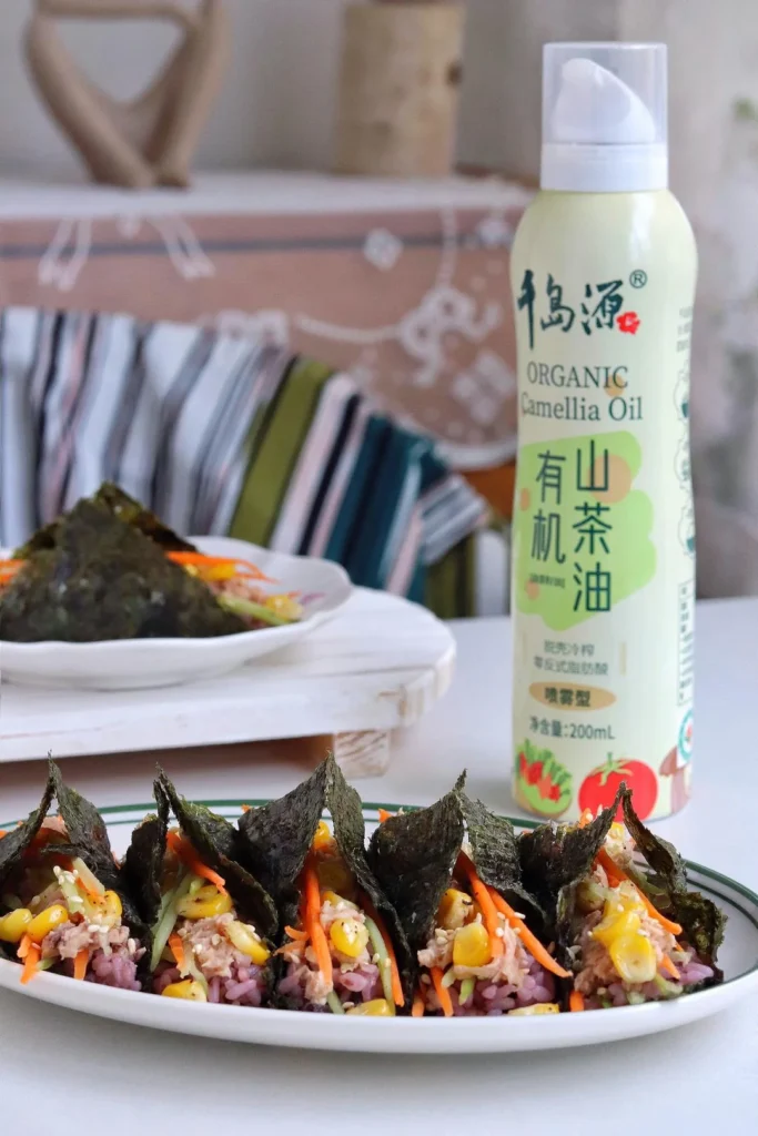 Low-Fat Tuna Seaweed Rice Rolls