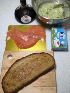 Summer Fresh Avocado & Smoked Salmon Sandwich