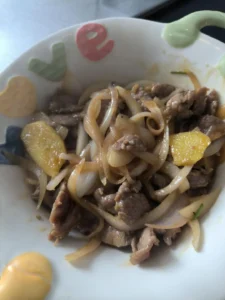 Simple Onion Beef Stir-fry