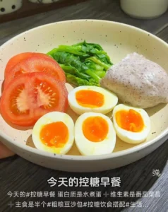 Healthy Low-Fat Breakfast Plates