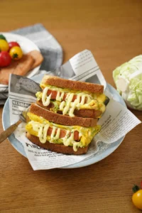 Morning Energy Breakfast | Spam and Egg Sandwich