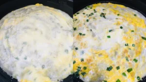 Chinese Egg and Chive Crepe-Style Pancakes