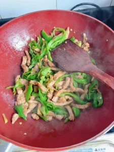 Stir-fried Pork with Chili Peppers