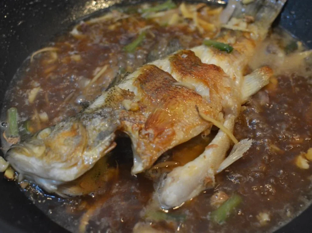 Perilla-Braised Fish