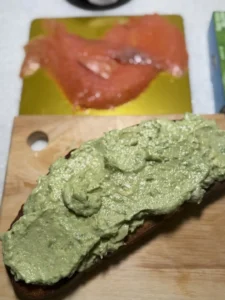 Summer Fresh Avocado & Smoked Salmon Sandwich