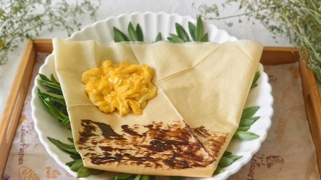 Quinoa Pancake Quick Low-Fat Breakfast