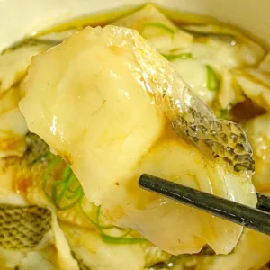 Steamed Sea Bass Fillets