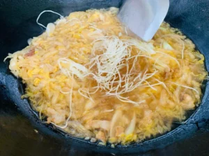 Pork and Pickled Cabbage Stew with Glass Noodles