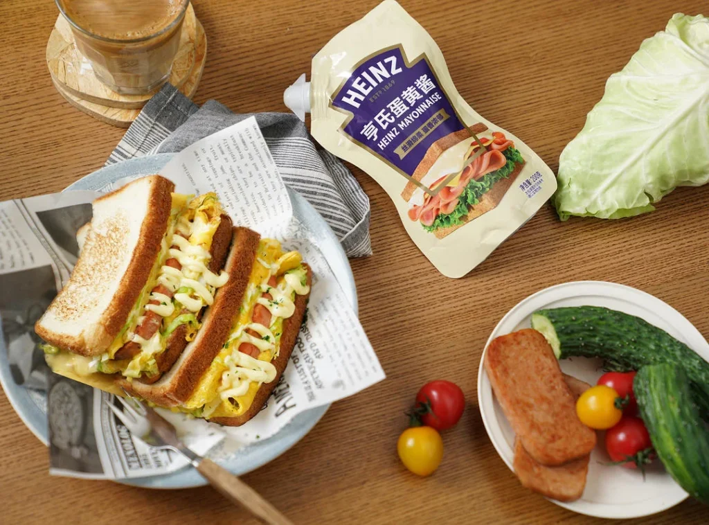 Morning Energy Breakfast | Spam and Egg Sandwich