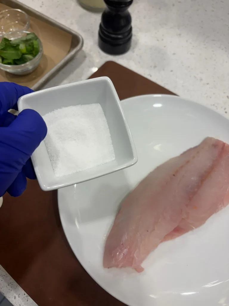 Coconut Milk Poached Fish